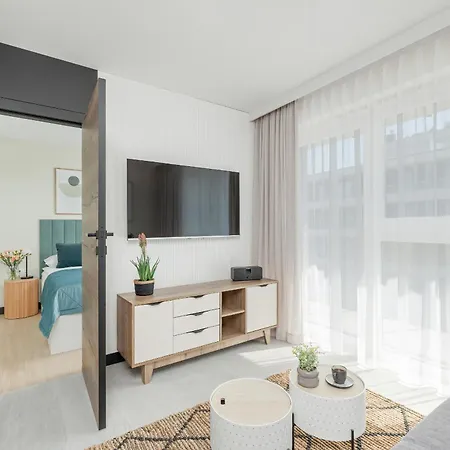 Apartmán Gustowny Z Parkingiem I Balkonem W Kolobrzegu By Renters *